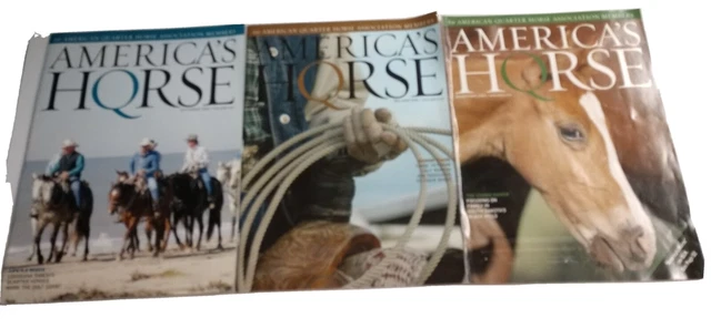 Magazine America's Horse 2004 Horses Lot of 3 March April, May June, July August