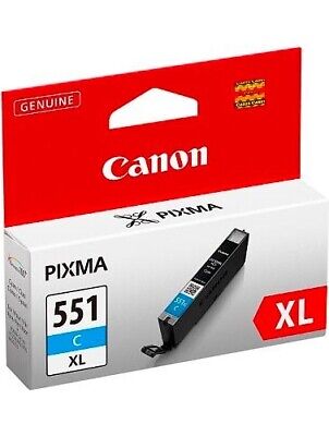 Canon Cartuccia originale stampante PIXMA MG6350 Ciano 6444B001 CLI-551XL C