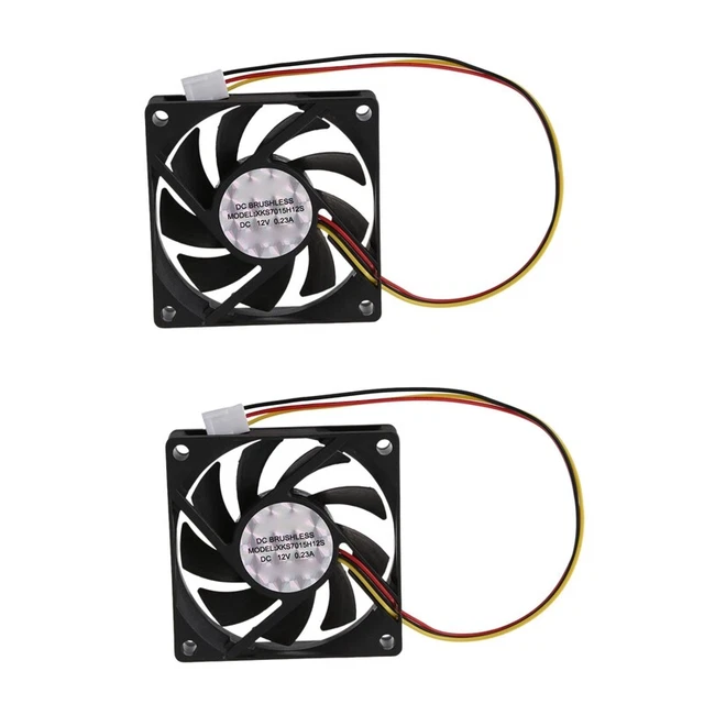4 Grilles Métalliques Ventilateur PC 80mm - Protection Anti-Doigts - Acier Chromé - Pour Boîtier Et CPU