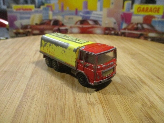 Camion Citerne Majorette Saviem Shell - Réf 245 - Jouet Ancien Collection - France