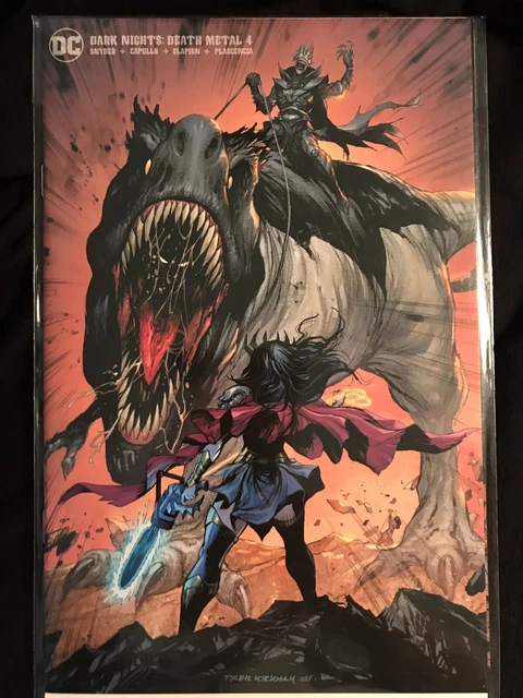 Dark Knights Death Metal 4 2020 VF+ NM- Tyler Kirkham Variant Dc Comic Book