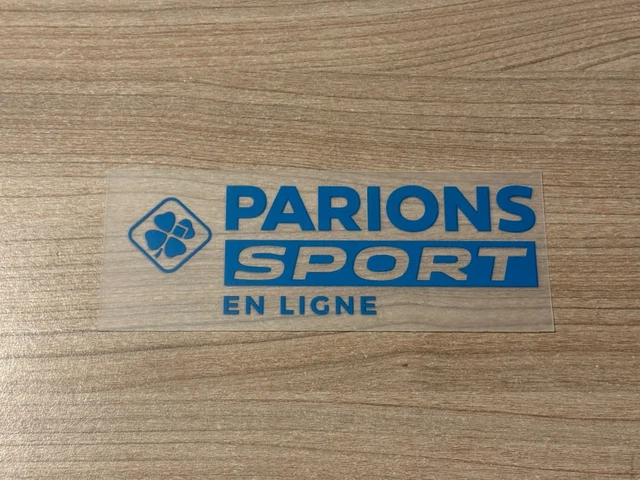 Flocage Sponsor OM 2024-2025 – JUL DP + PARIONS SPORT – Maillot Away Extérieur