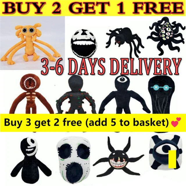 ROBLOX DOORS ROBLOX Rainbow Friends Robot Oneeyed Plush Soft Toy