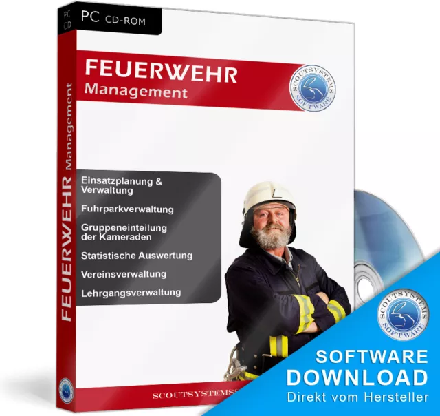 Feuerwehr Management,Verwaltung,Organisation,Beiträge,Software Programm,Einsätze