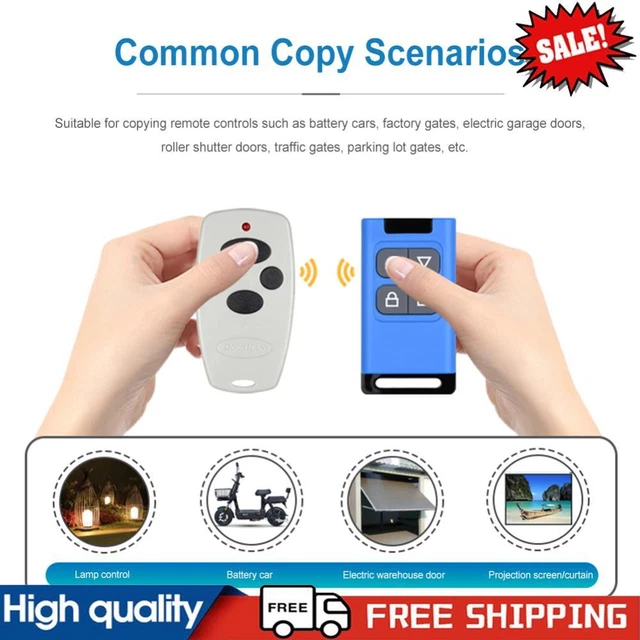 REMOTE CONTROL 433 MHz Receiver Module for Electric Gate Garage Door