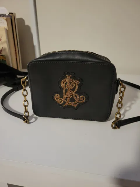 Used Ralph Lauren Black Crossbody Bag