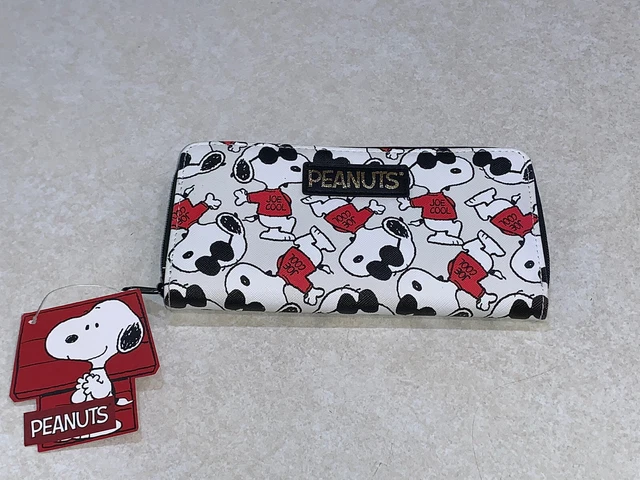 Peanuts Snoopy Joe Cool Wallet Zip Around All in One 8" NWT