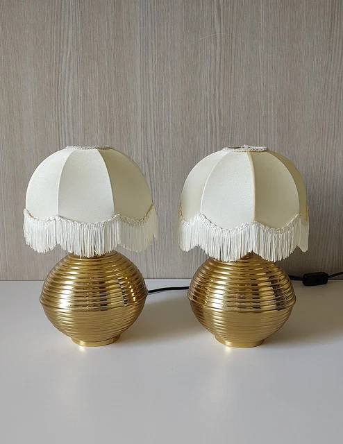 Coppia lampade da comodino Paf Vintage