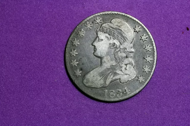 ESTATE FIND 1834 - Capped Bust Half Dollar!! #J23878