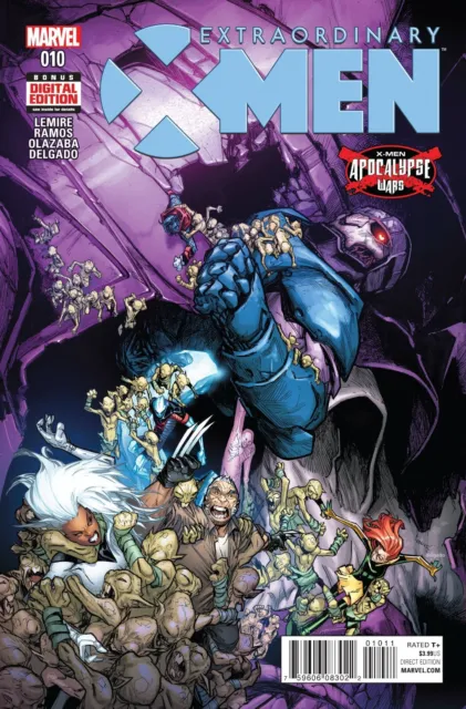 EXTRAORDINARY X-Men #10 BY MARVEL COMICS 2016