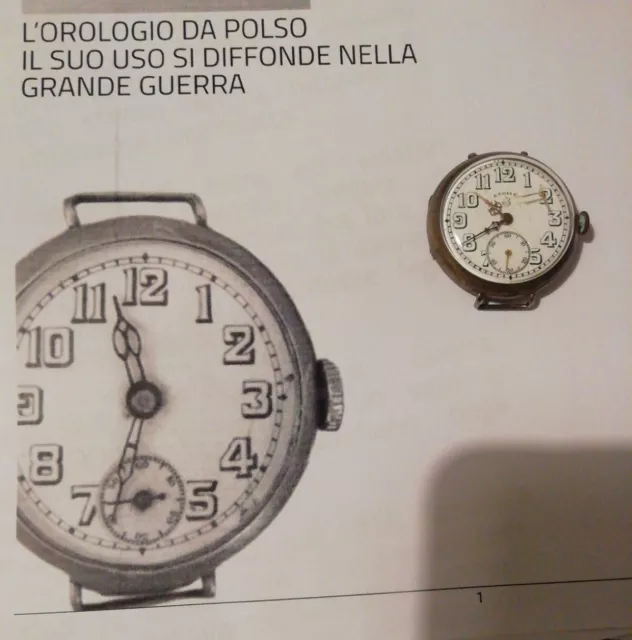 Raro ed antico Orologio Da Polso Militare della prima guerra mondiale in argento