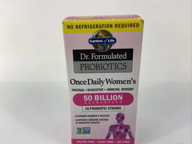 Dr. Formulated Probiotics, Once Daily Women's, 50 Billion, 30 Vegetarian