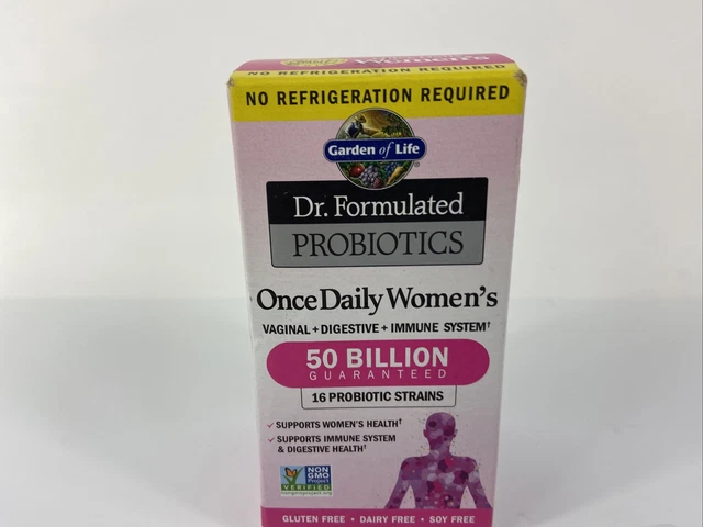 Dr. Formulated Probiotics, Once Daily Women's, 50 Billion, 30 Vegetarian