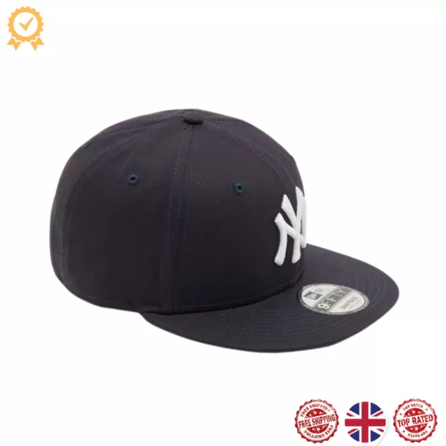 New Era 9FIFTY New York Yankees Snapback Cap MLB League Essential Navy Blue S/M 3