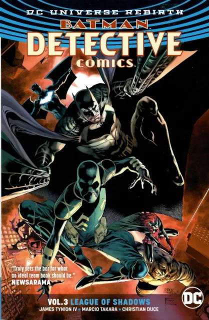 DC Universe Rebirth Batman Detective Comics Vol.3: League of Shadows TPB New