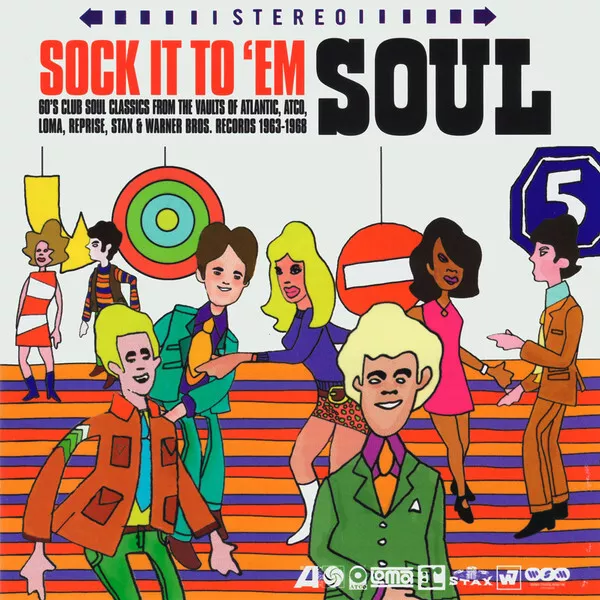 (38) 'Sock It To 'Em Soul'- Rare Atlantic/Stax/Atco Rhythm & Blues/Funk CD- New