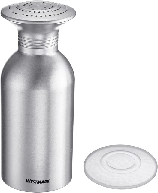 Saliera in Alluminio Omega – Pratico Portaspezie per Catering E Grandi Cucine, A