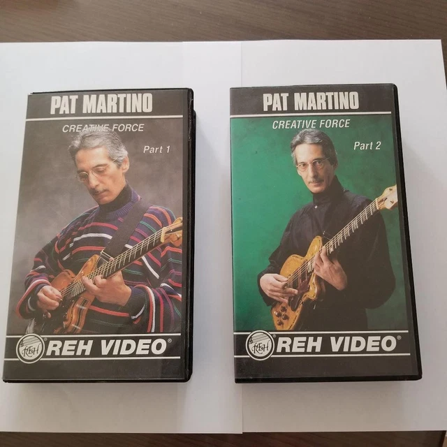PAT MARTINO GUITAR Instruction Vhs Video Set Of 2 £77.01 - PicClick UK