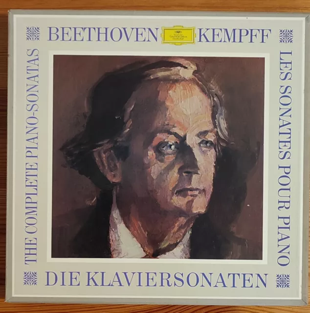 Beethoven Die Klaviersonaten Wilhelm Kempff  Klavier DGG VINYL Bestzustand