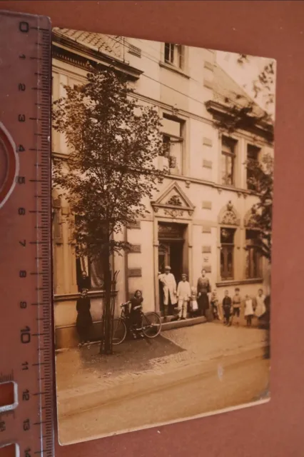 tolles altes Foto - Gebäude - Schenkwirtschaft Daniel Weistermann - 1910-20 ?