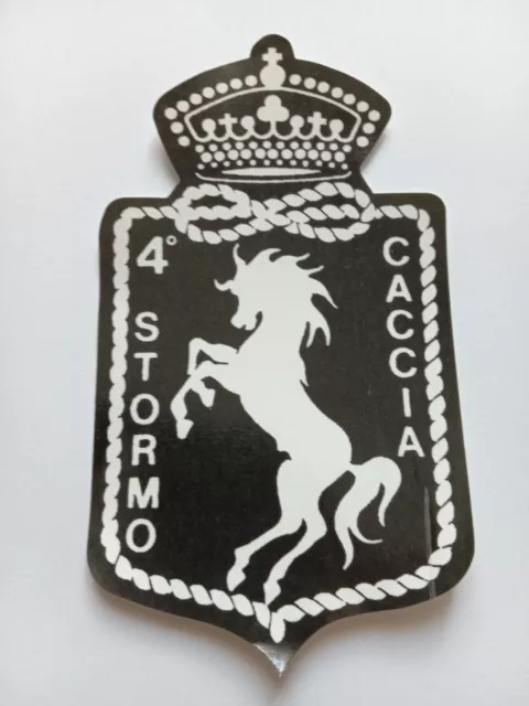 Adesivo Sticker Caccia Aviazione 4 Stormo