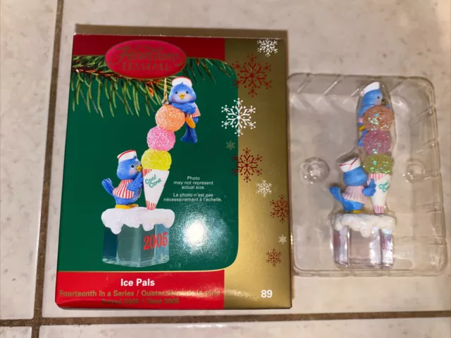 Carlton Cards 2005 ICE PALS Christmas Ornament-Free Shipping 2