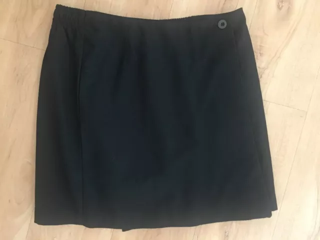 Girls Black Skorts Kids Size 12 Sport Skirt KIDS & CO School