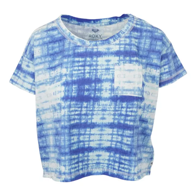 Roxy Womens Top Marshmallow Antares Break On Through Tye Die