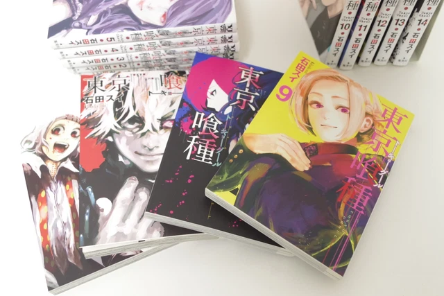 TOKYO GHOUL VOL.1-VOL.14 Full Complete Set Manga Comic F/S EUR 70,15