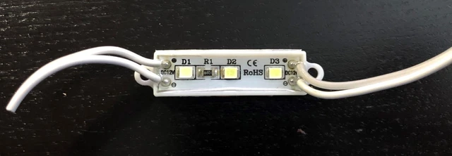 Small LED Ceiling Spotlight, Dolls House Miniatures 1.12 Scale Lighting