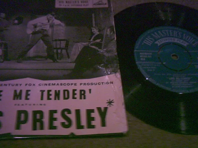 Rock N Roll Elvis Presley Love Me Tender Ep---Very 1St Press!! ('G' In Dead Wax)