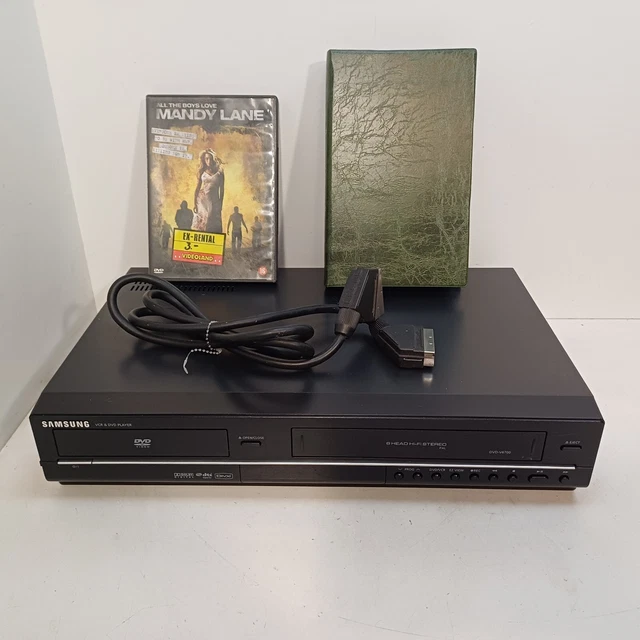 SAMSUNG DVDV6700 DVD/VHS Combo TESTED VCR SCART 6Head PAL NOREMOTE