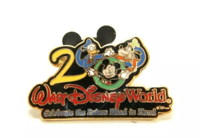 Walt Disney World The 2000 - Celebrate The Future Hand In Hand - Trading Pin