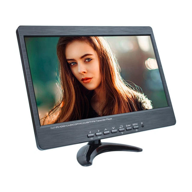 13.3" 1080P Car Audio Radio Rear Seat IPS Screen Monitor Headrest USB MP5 Player