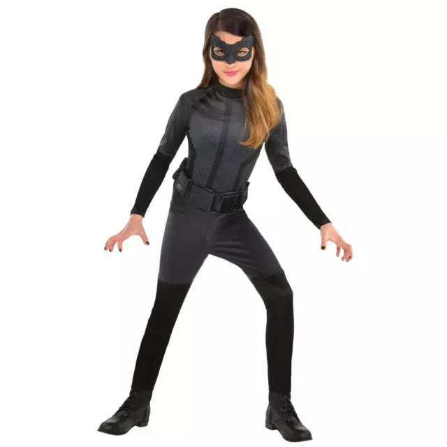 Offizielles Catwoman Mädchen DC Superheld Bösewicht Gotham Batman Kostüm