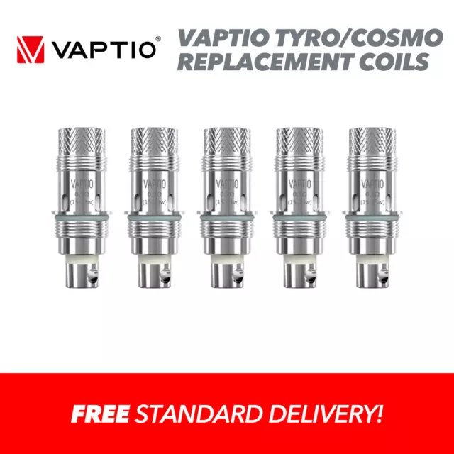 Vaptio Tyro & Cosmo Mesh Coil | Pack of 5 | TPD | Tyro Kit | Cosmo Kit | E-Cig