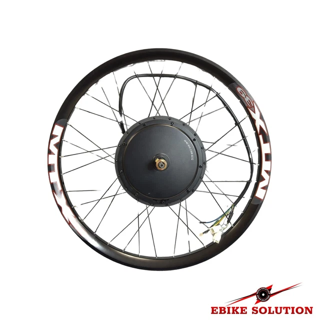 MXUS 3K TURBO 3000w Ebike Hub Motor MTX Rim 26/27.5/29in Stealth Bomber