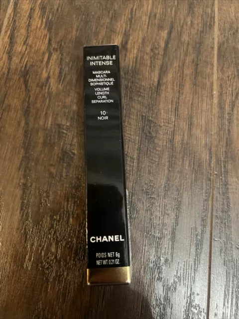 CHANEL 10 Noir Black Inimitable Intense Mascara Full Size New in Box