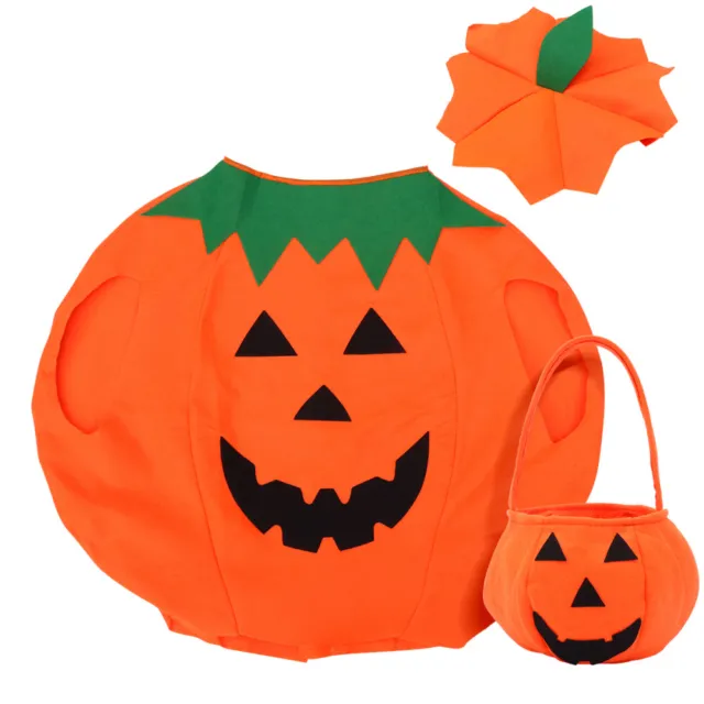 Costume zucca bambini abito Halloween vestiti bambini fare