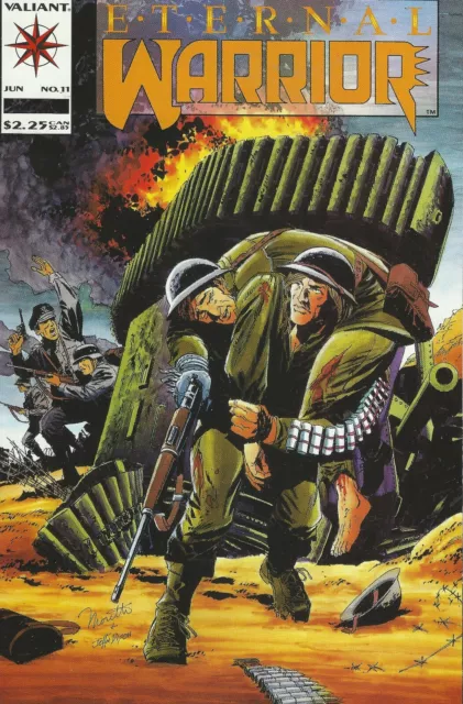 Image Comics Valiant Eternal Warrior A Gift Before Dying Vol 1  No11 June 1993