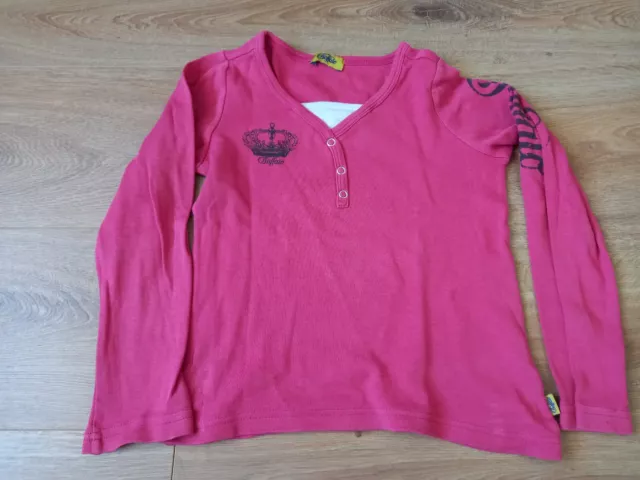 Langarmshirt Mädchen rosa von Buffalo Größe 122/128 Mädchen