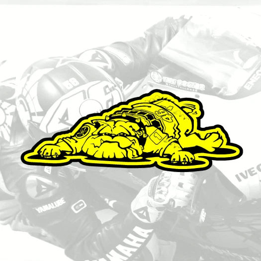 Matte Vinyl Sticker Valentino Rossi 'The Doctor' Turtle Sticker - Vinyl - Foto 6