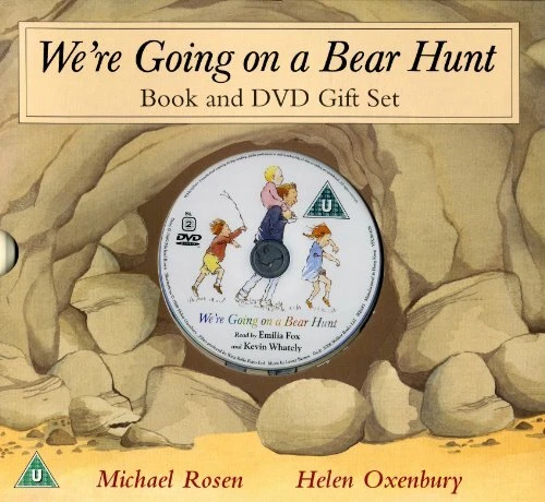 WE'RE GOING ON a Bear Hunt Book and DVD Gift Set by Michael; Oxenbury ...