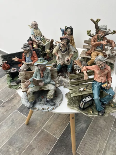 Capodimonte Collection, 6 Tramp Figures