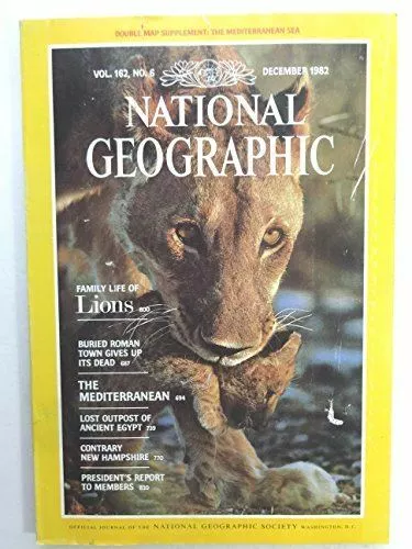 National Geographic Januar 1982 Band 161 Nr. 1 [Einzelausgabe Magazin]