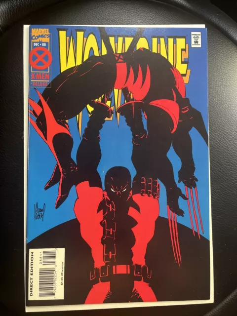 Wolverine #88 1st Deadpool Battle Adam Kubert 1994 Marvel MCU Movie High Grade