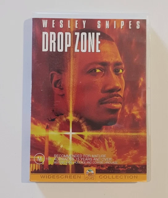 Drop Zone DVD Region 4 Good Condition Action Thriller Wesley Snipes Free Post