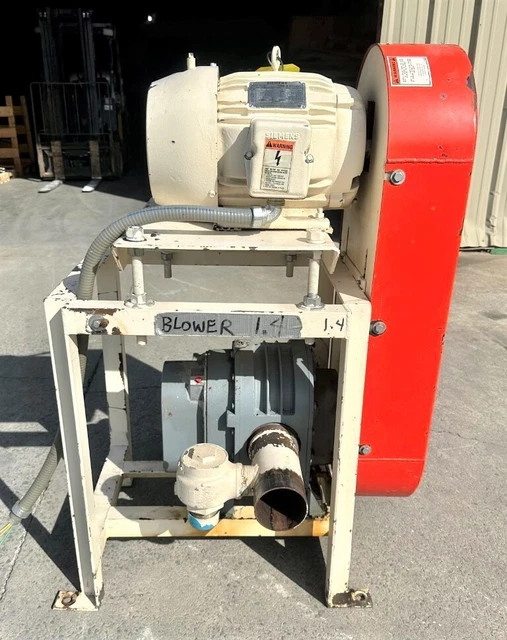 Item 2698: 10 Hp Mac Blower Package Sutorbilt Gardner Denver 5Ml Blower