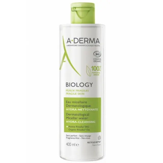 Agua micelar A-Derma Biology 400 ml