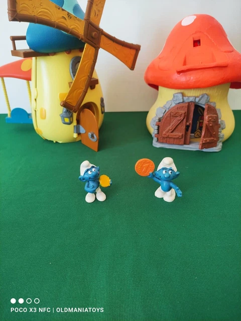 Lotto Vintage Puffi Smurfs Schlich 20029 20080 Peyo